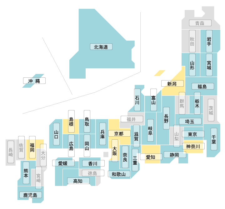 協会員情報検索地図